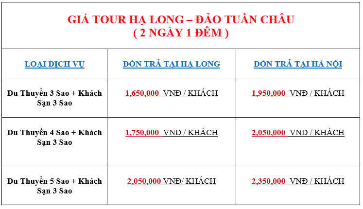 GIA hl tuan chau 2n1d