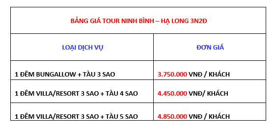 Tour Ninh Bình - Hạ Long 3 Ngày 2 Đêm (Nghỉ du thuyền) 42 NBHL