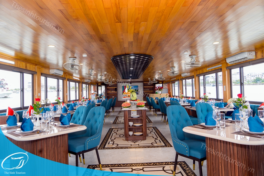 Du Thuyền 1 Ngày Hạ Long - Trải Nghiệm Sang Trọng Giữa Lòng Vịnh Biển 7 du thuyen ha long 5 sao otis the sinh tourist the sinh tourism sinh cafe 018 20230821 160243