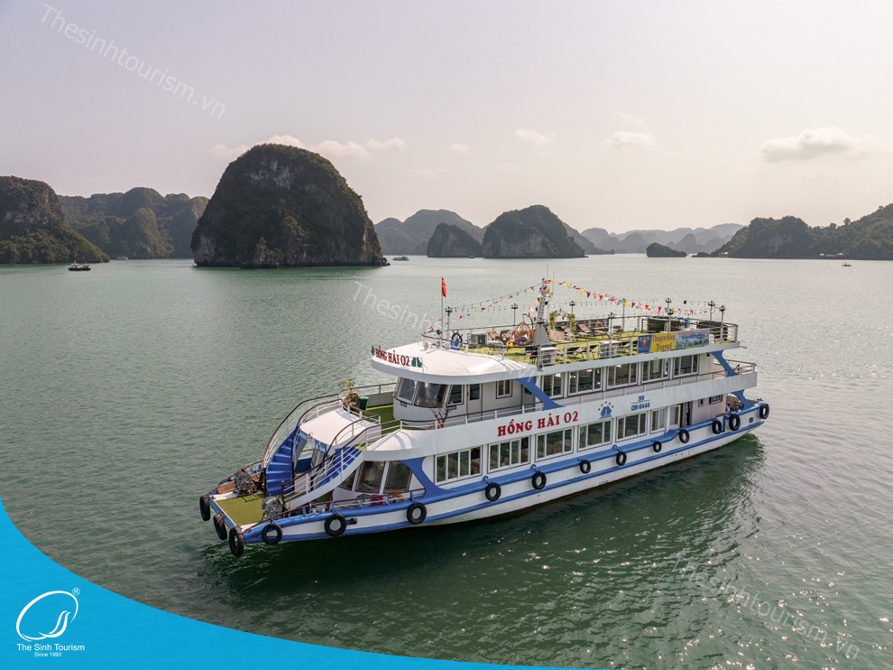 Khám Phá Hạ Long 2 Ngày 1 Đêm - Hành Trình Trọn Vẹn Giữa Vịnh Biển Kỳ Vĩ và Phố Đêm Sôi Động 12 Đi tour Hạ Long 2 ngày 1 đêm cùng Thế Sinh Tourist