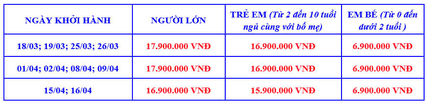 Hà Nội - Hàn Quốc 6N5Đ ( BUSAN - SEOUL - ĐẢO NAMI - INCHEON - NGẮM HOA ANH ĐÀO) 6 6