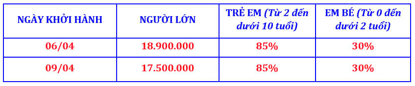 Hà Nội - Hàn Quốc 5N4Đ ( SEOUL-NAMI- EVERLAND –CÔNG VIÊN YEOUIDO) 6 GIA