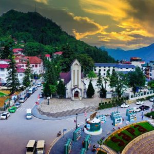 TOUR HCM - HÀ NỘI CITY - VÒNG CUNG TÂY BẮC 6N5Đ 21 nha tho da sapa tour du lich sapa 004 20240116