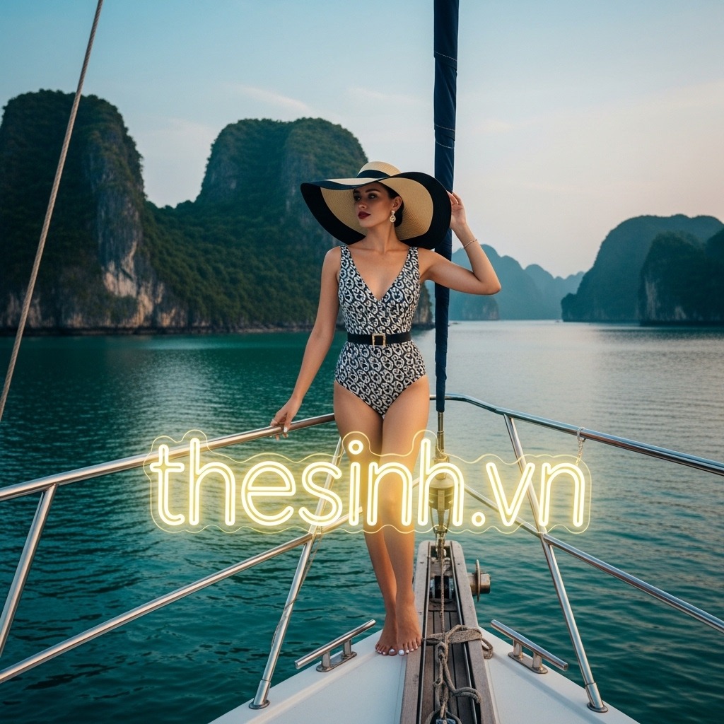 thesinh phu nu tao dang tren du thuyen ha long 202606052355